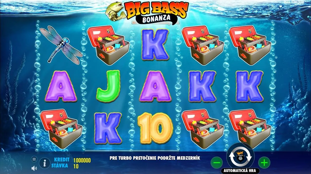 Big Bass Bonanza — Slot-Artwork