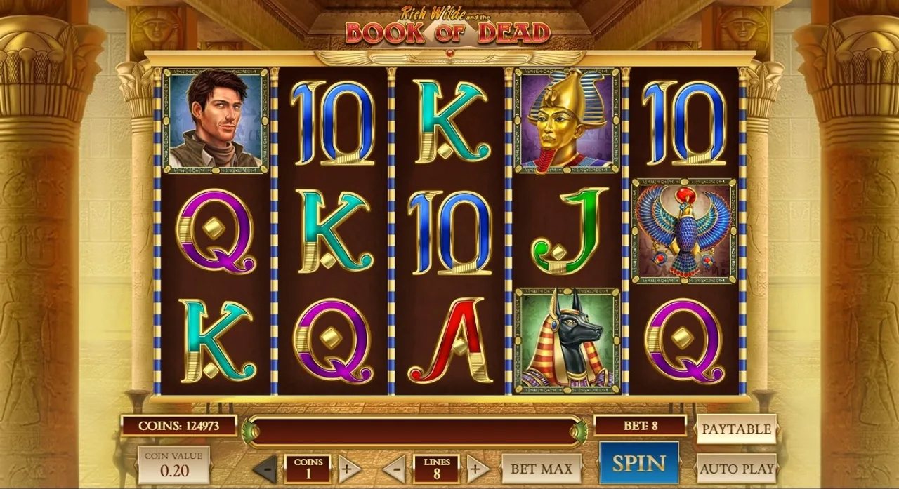Book of Dead — Slot-Artwork