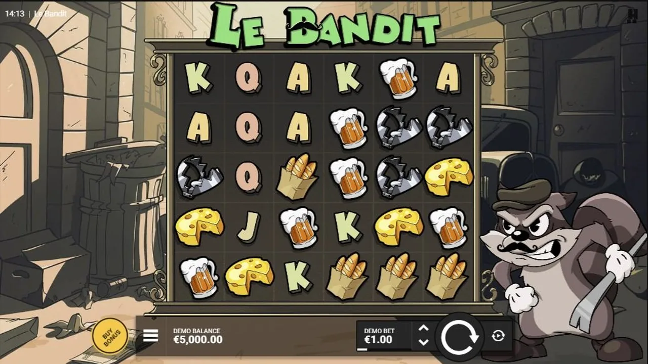 Le Bandit — Slot-Artwork