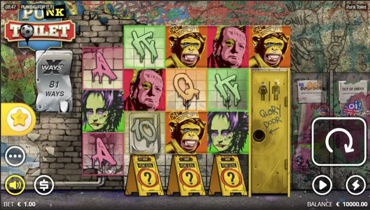 Punk Toilet — Slot-Artwork