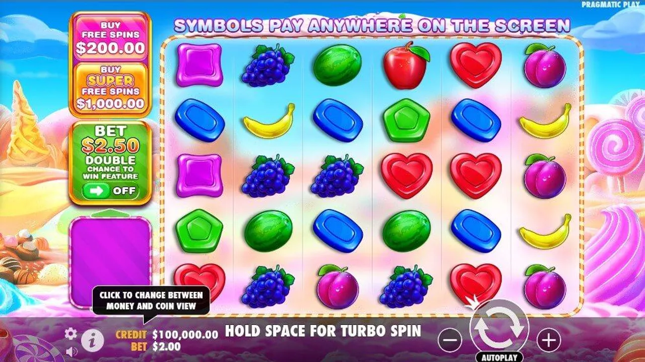 Sweet Bonanza 1000 — Slot-Artwork