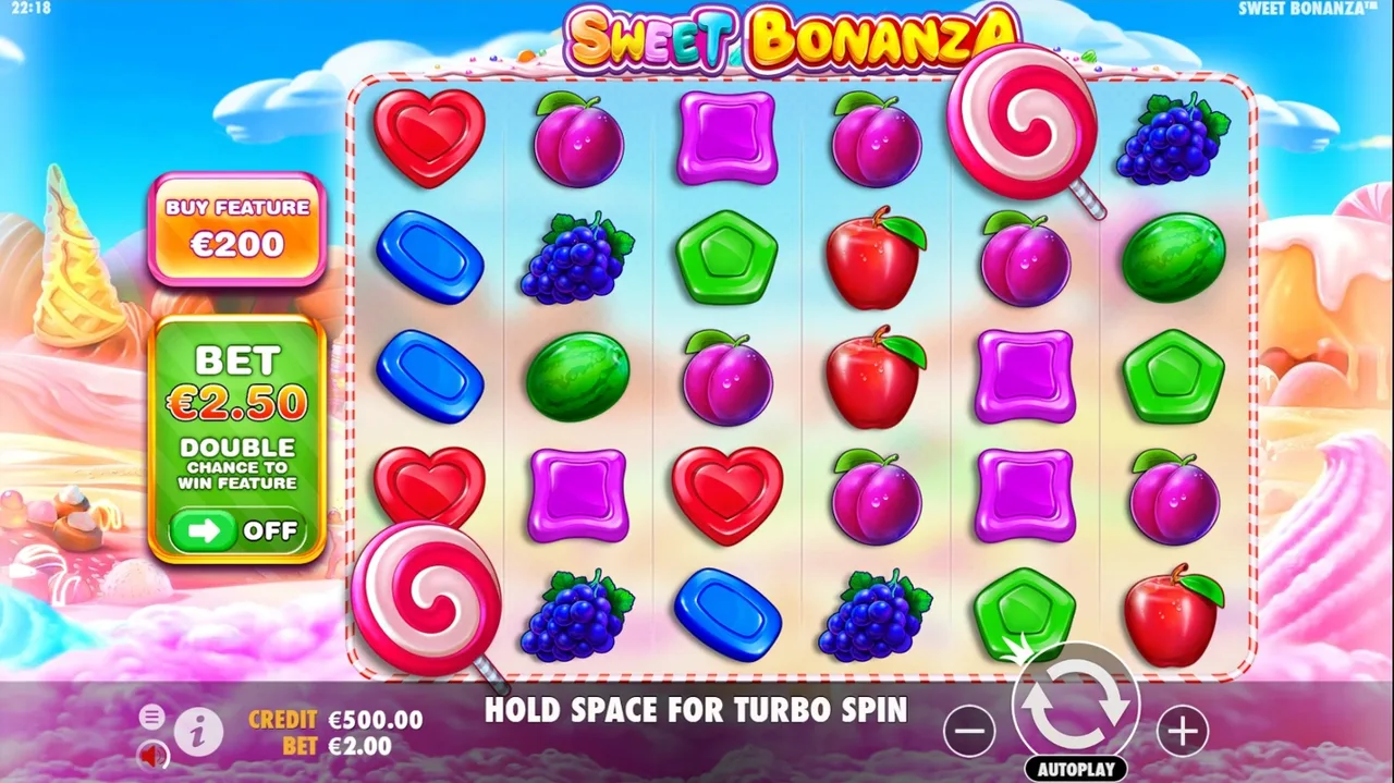 Sweet Bonanza — Slot-Artwork