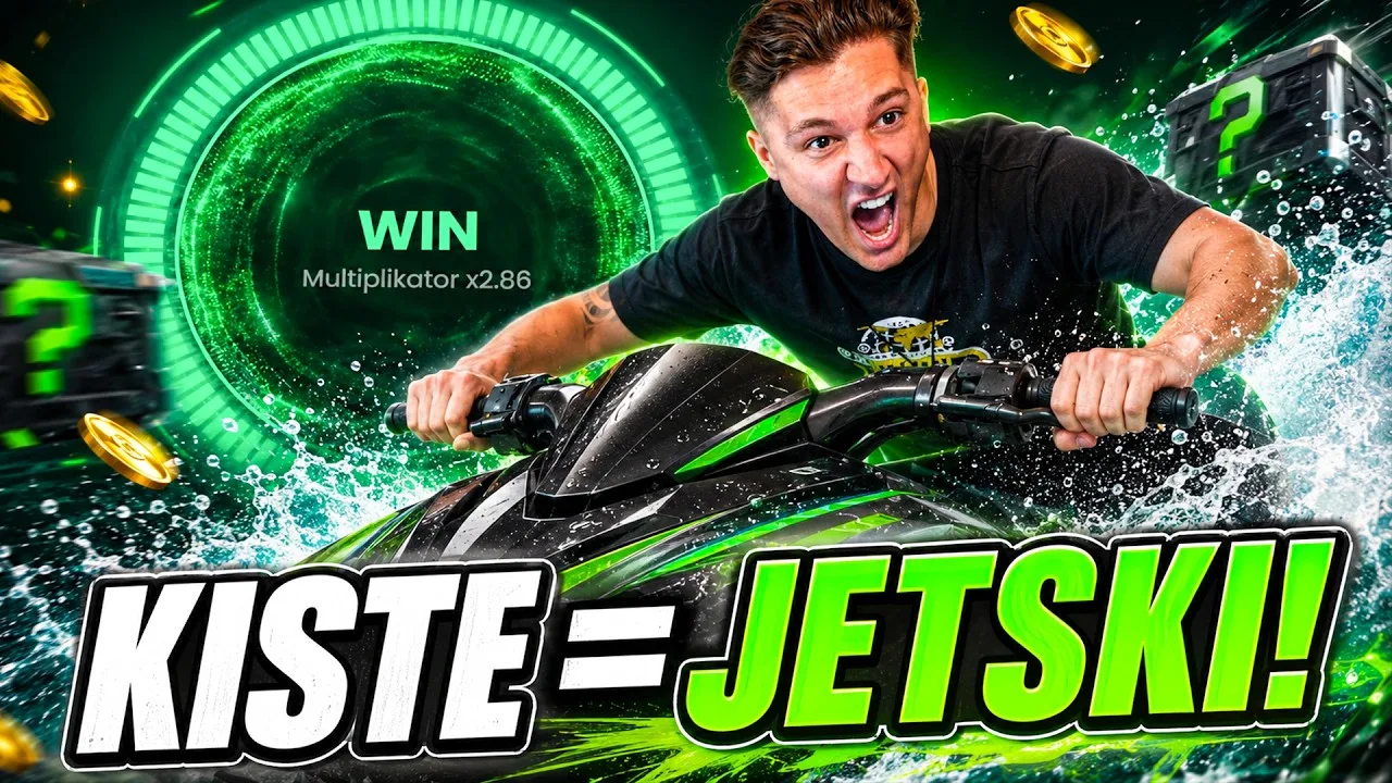 ICH HABE EINEN JETSKI GEWONNEN! 😱🌊